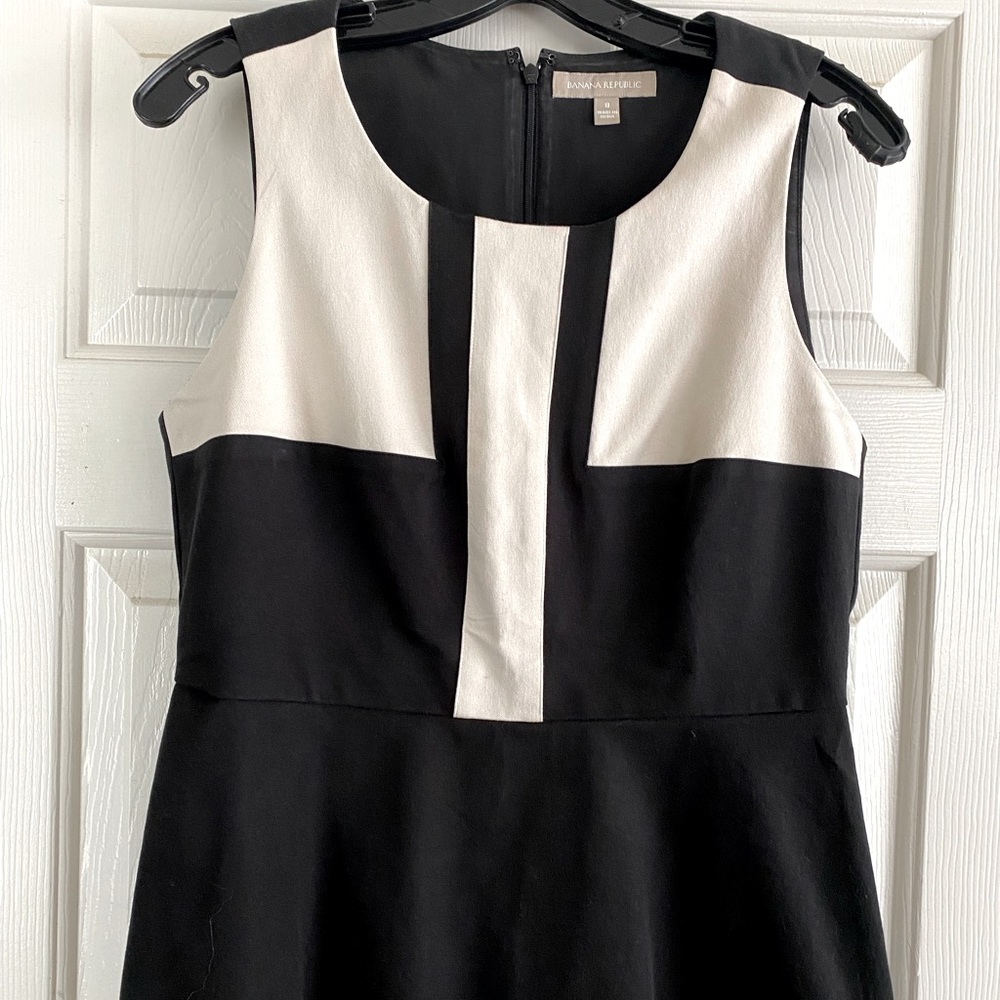 Color Block Peplum Top - image 1